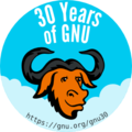 GNU 30th badge.png